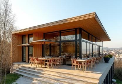 Restaurant Courte Paille construit par Bâtir Solutions