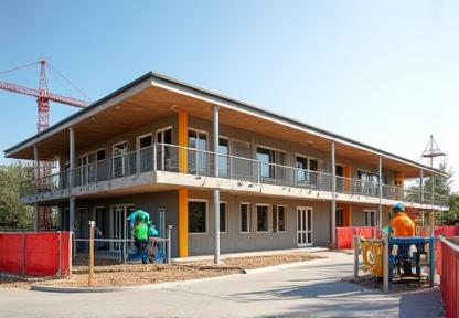 Chantier groupe scolaire Bellecour